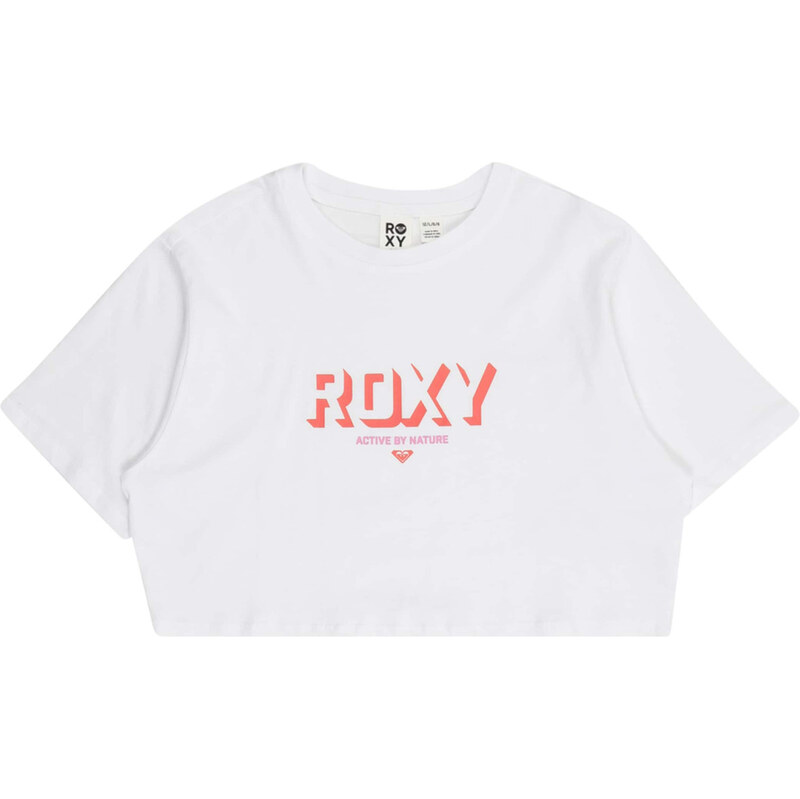 ROXY Funkčné tričko eozín / červená / biela 63168291