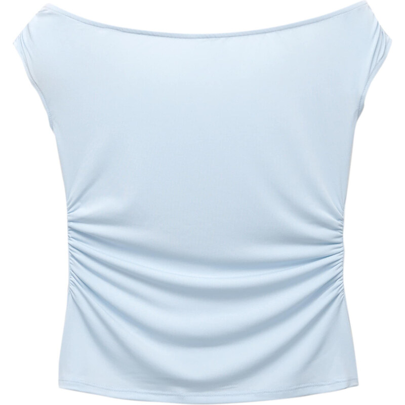 Pull&Bear Top svetlomodrá 63169120