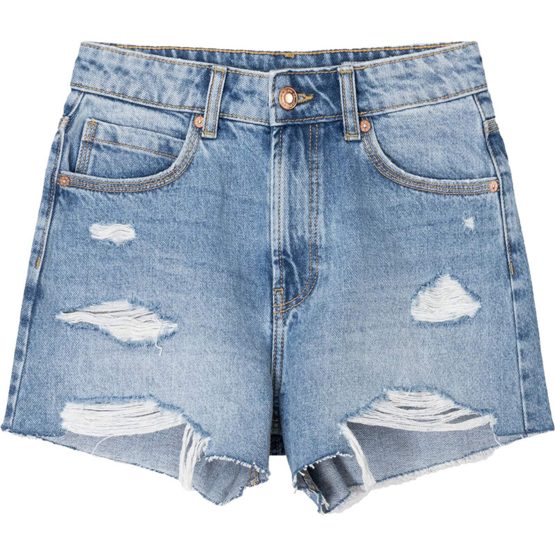 Bershka Džínsy modrá denim 63169194