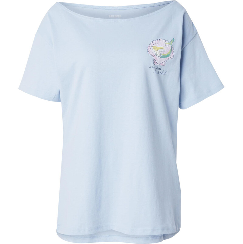 HOLLISTER Tričko svetlomodrá / svetložltá / trstinová / čierna 63169540