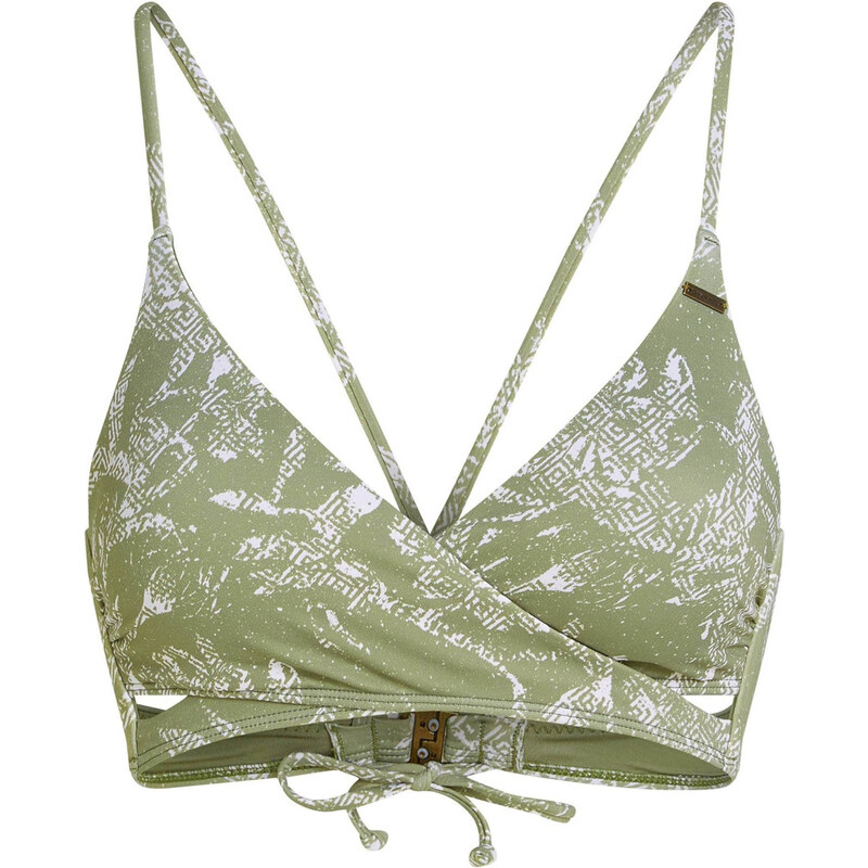 ONEILL Bikinový top Baay pastelovo zelená / biela 63169823
