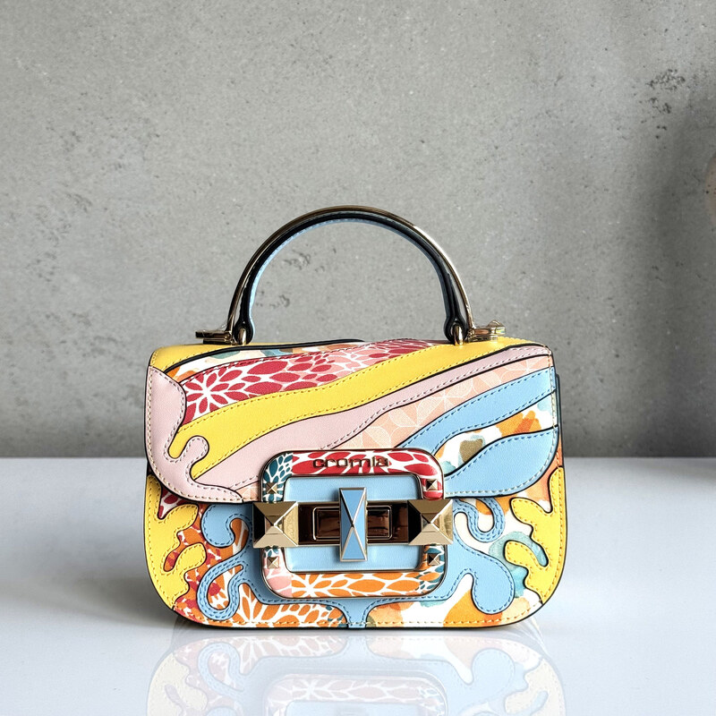 Kožená kabelka CROMIA IT Loto 63170518