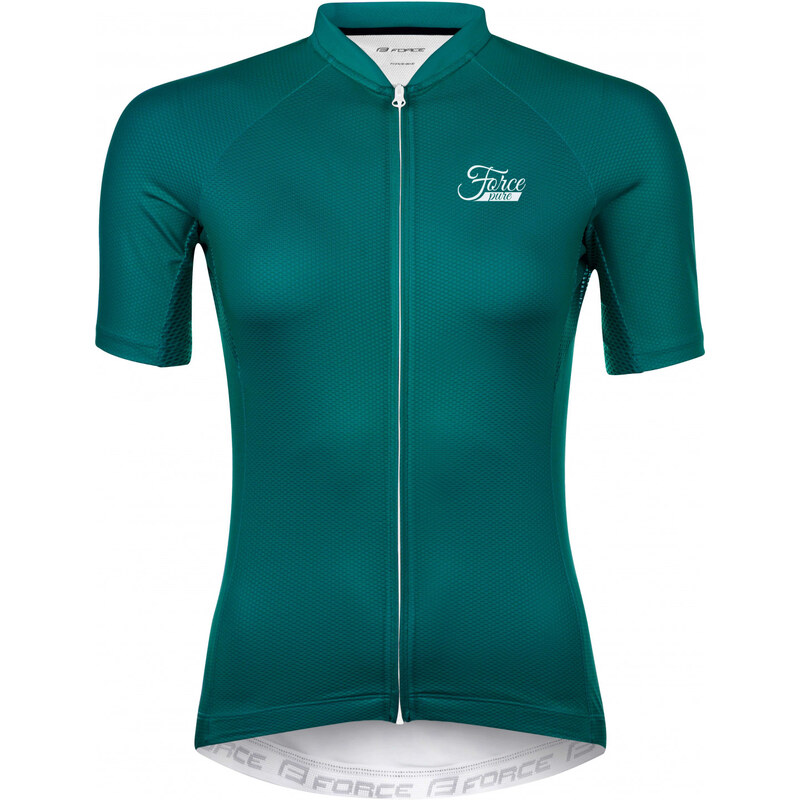FORCE dres PURE LADY dámsky, krátky rukáv, petrolejový 63174237