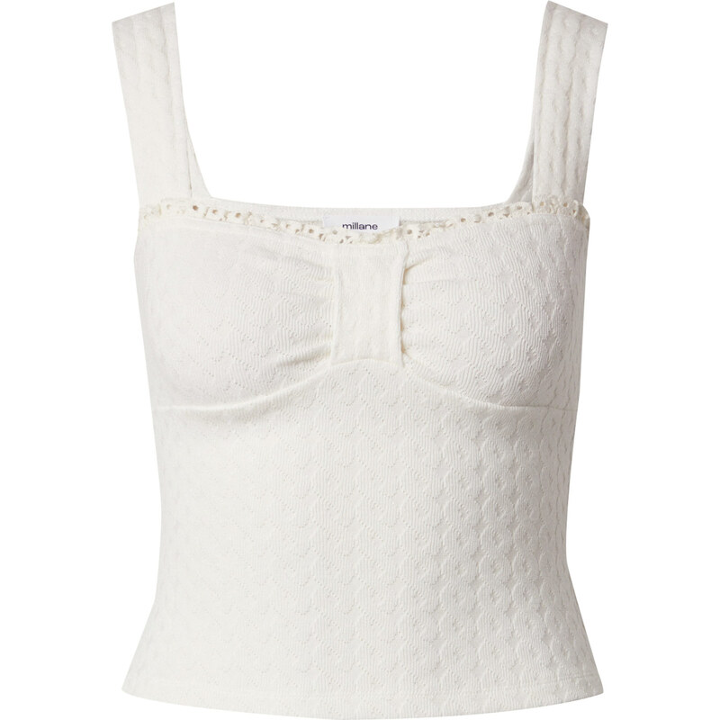millane Top Bow šedobiela 63176352