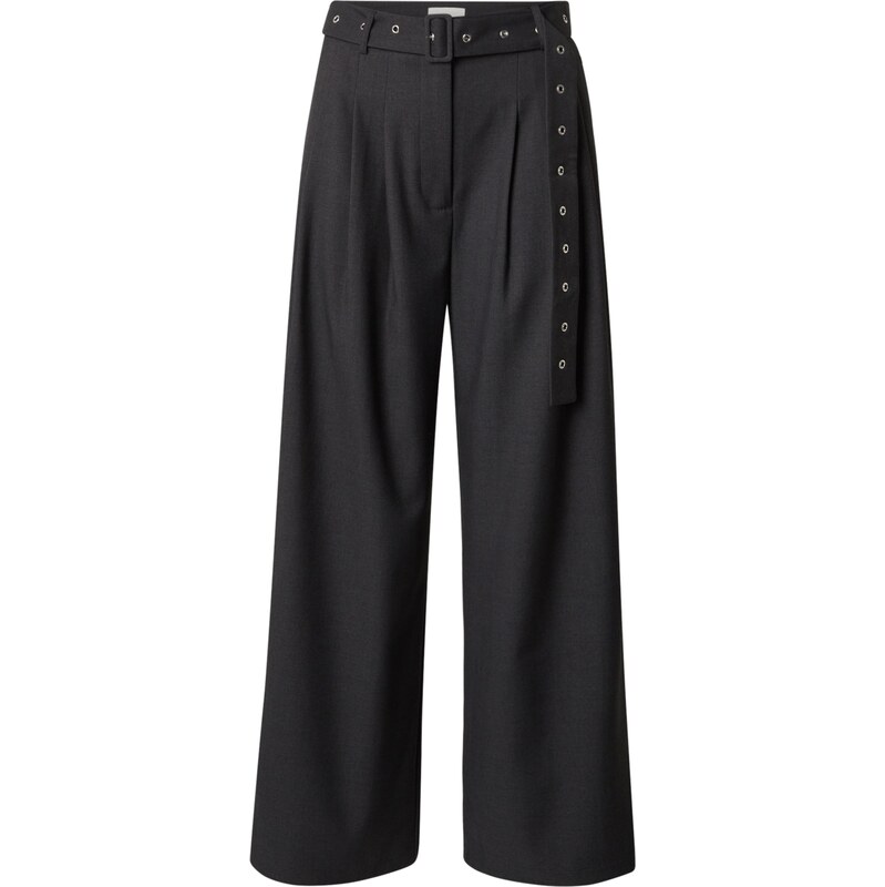 LeGer by Lena Gercke Plisované nohavice Astrid tmavosivá 66007730