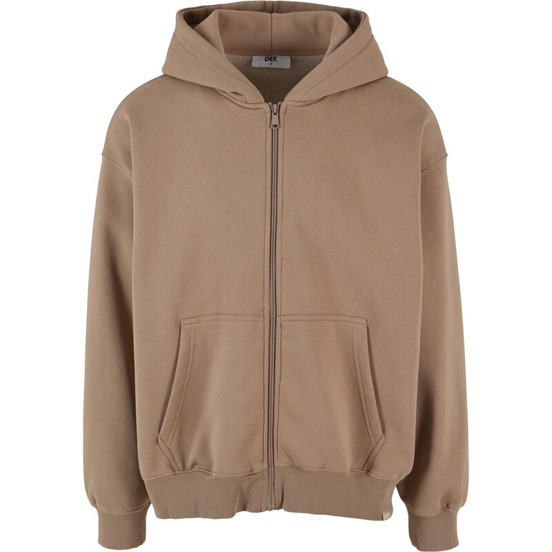 DEF Tepláková bunda kapučíno 63253244