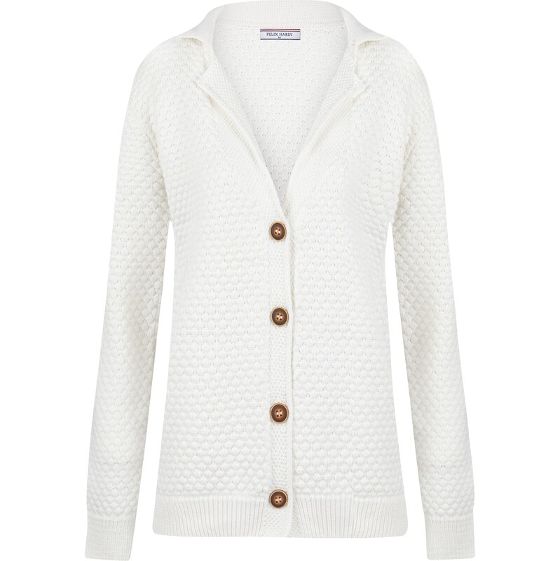 Felix Hardy Kardigán biela 65648543