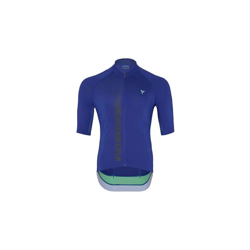Silvini Mazzano pánsky dres krátky rukáv Blue/Ocean vel. M 63183995