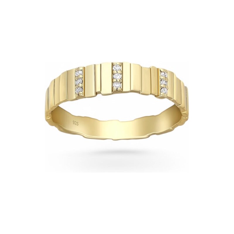 Strieborný prsteň Dania GOLD 62929600