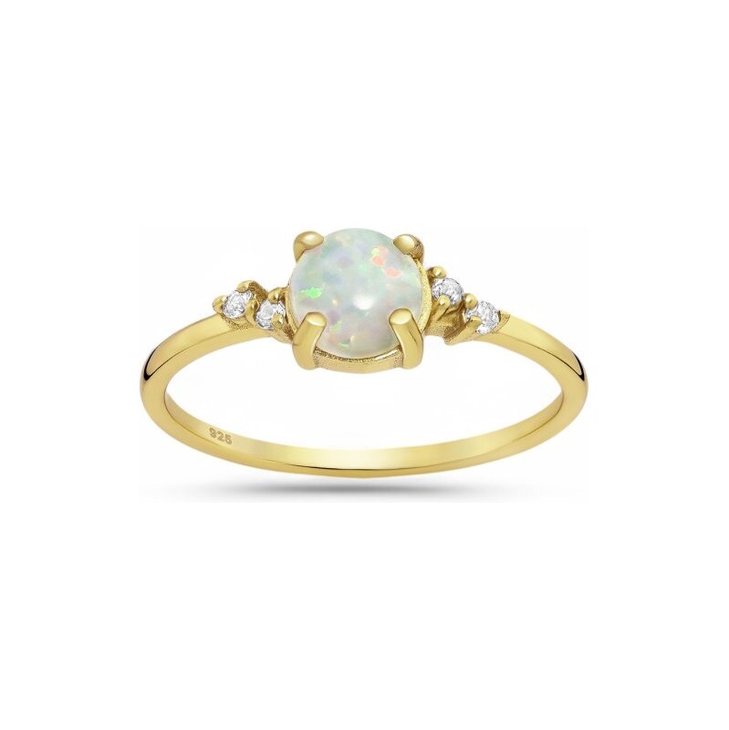 Strieborný prsteň Eloria 62935054