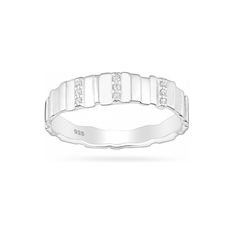 Strieborný prsteň Dania 62929598