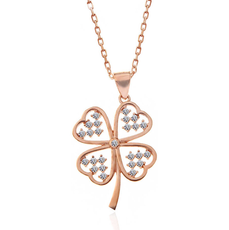 Strieborný náhrdelník Elara 63055178