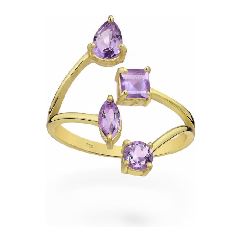 Strieborný prsteň Aviva 62935056