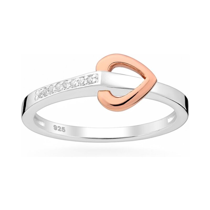 Strieborný prsteň Amora 62952598