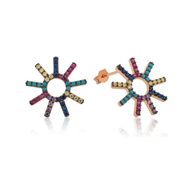 Strieborné náušnice Eleanor 62577188