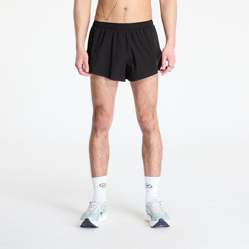 Šortky SOAR Running Mens Split Shorts Black L 63189072