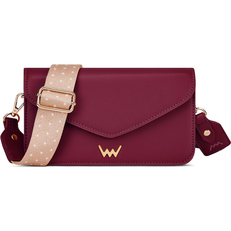 Vuch Dámska crossbody kabelka Emina Wine 66585065