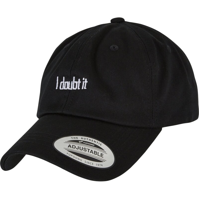Mister Tee Čiapka I Doubt It čierna / biela 63198791