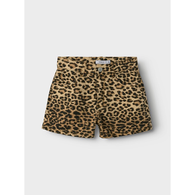 NAME IT Nohavice NKFRose hnedá / kapučíno / čierna 63198877