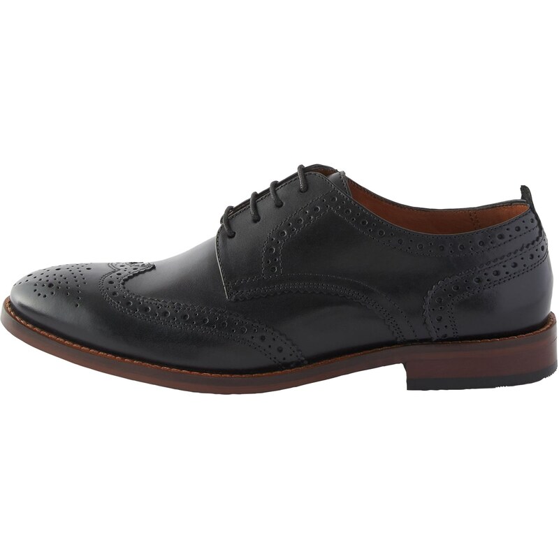 Next Šnurovacie topánky čierna 63199175