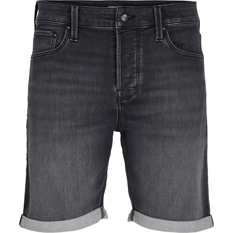 Jack & Jones Plus Džínsy JJIRick JJIcon čierny denim 63199296