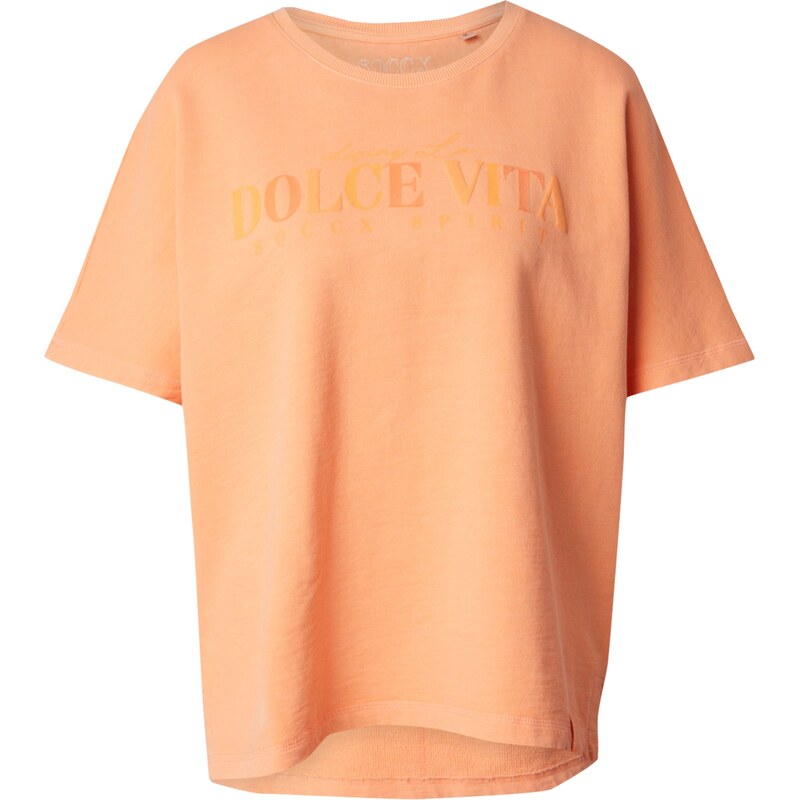 Soccx Mikina oranžová / pastelovo oranžová 63199359