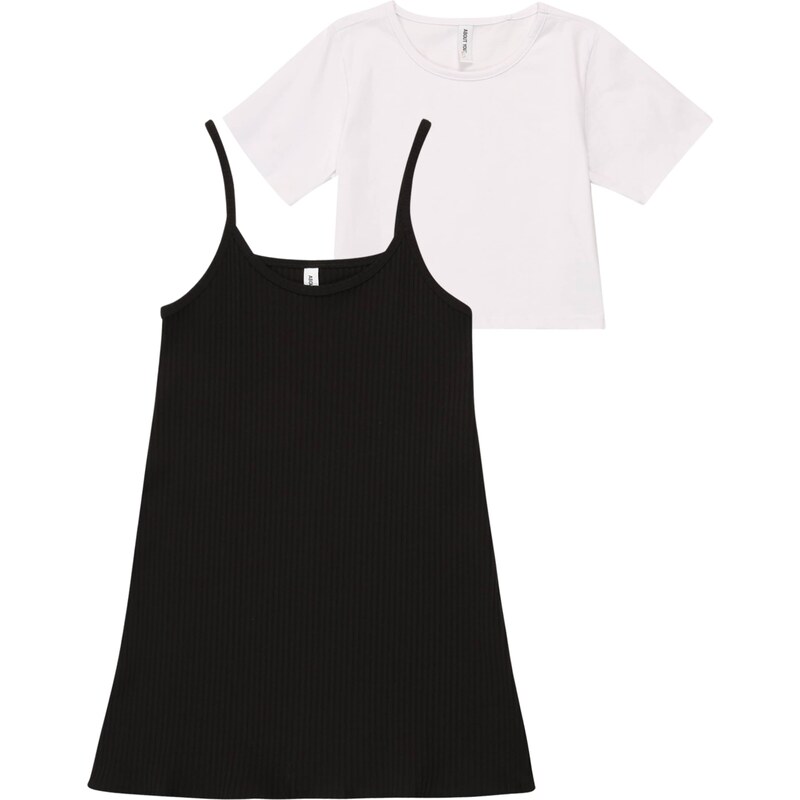 ABOUT YOU Set Leona čierna / biela 63199650