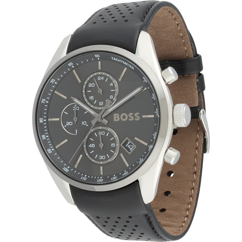 BOSS Analógové hodinky GRAND PRIX 44 čierna 63199796