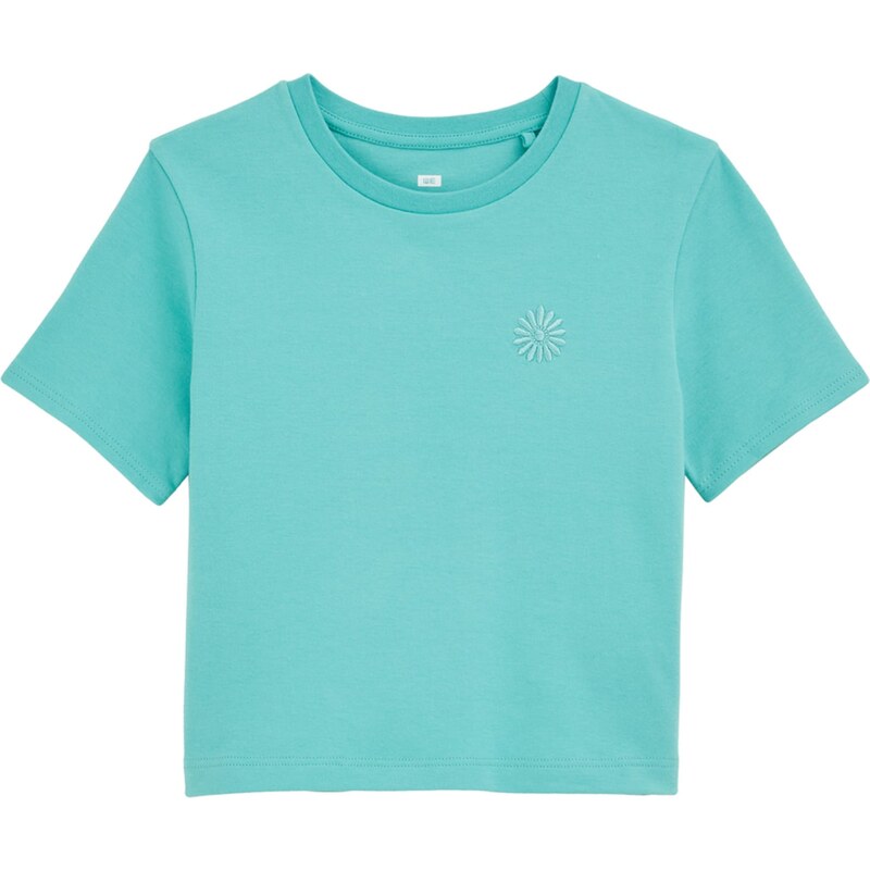 WE Fashion Tričko tyrkysová 63199851