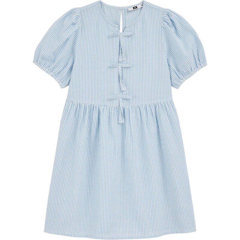 WE Fashion Šaty svetlomodrá / biela 63199859