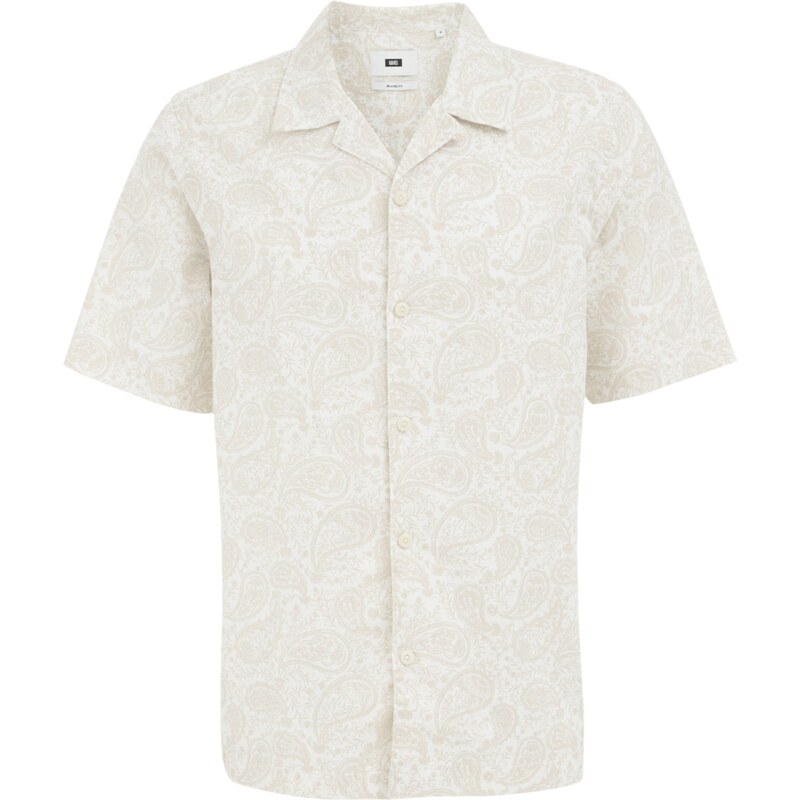 WE Fashion Košeľa béžová / svetlobéžová 63199866