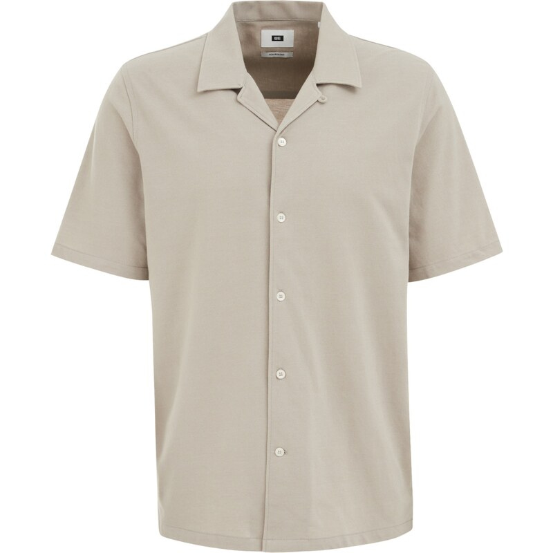 WE Fashion Košeľa kapučíno 63199951