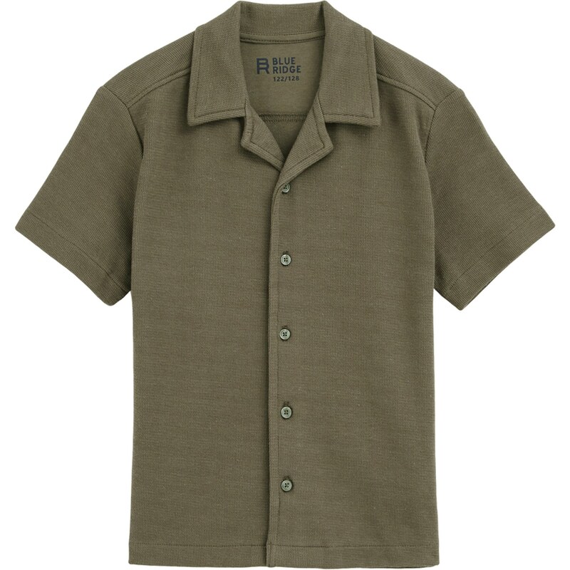 WE Fashion Košeľa olivová 63199959