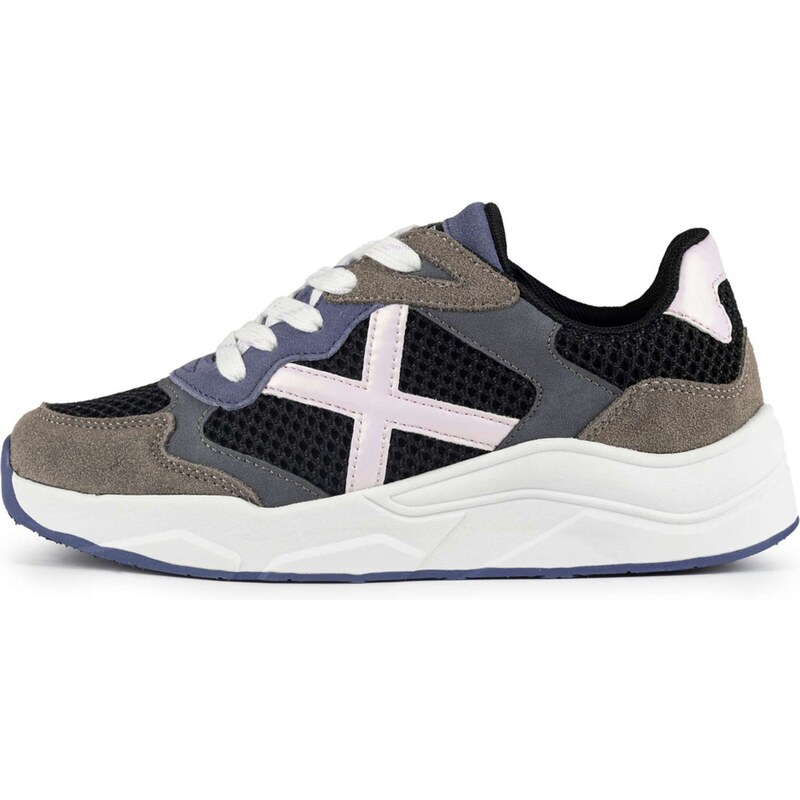 MUNICH Nízke tenisky MALI sivá / čierna / biela 63199955