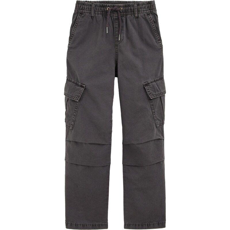 WE Fashion Nohavice tmavosivá 63199974