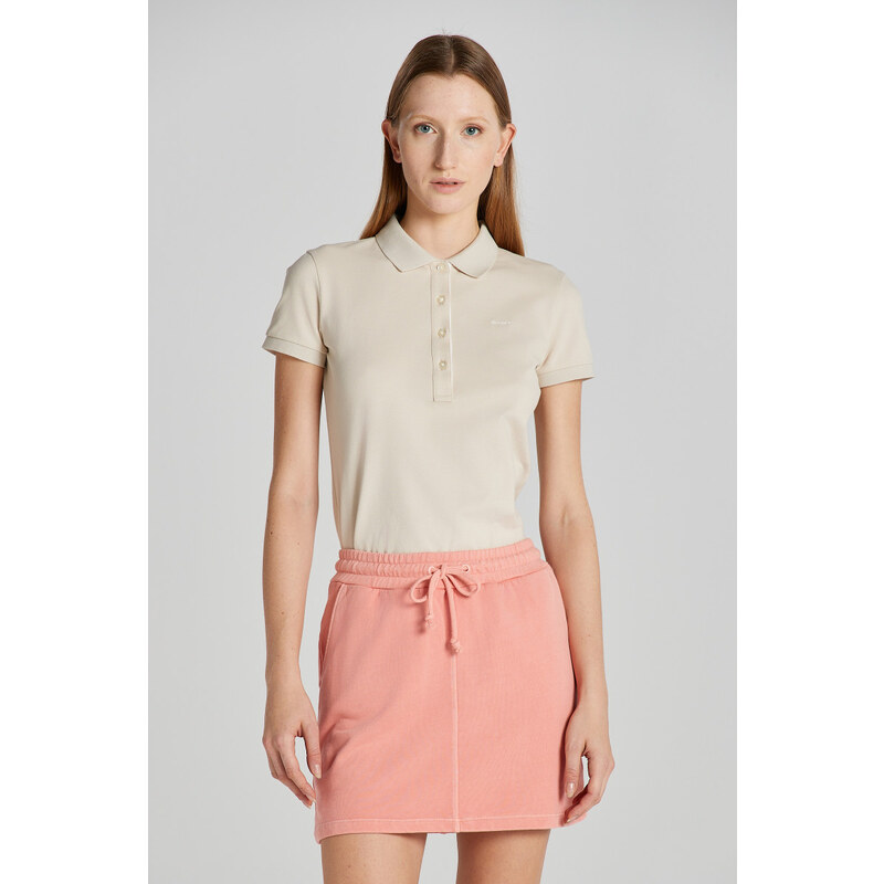 POLOKOŠEĽA GANT CONTRAST COLLAR SS PIQUE POLO SOFT OAT 51108393