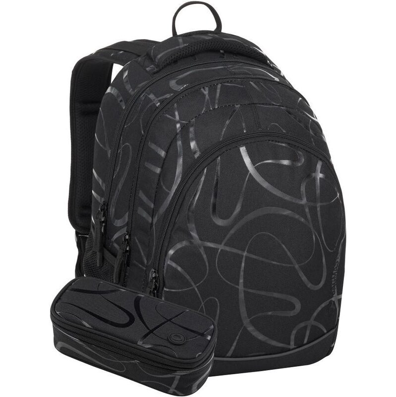 Školský set Bagmaster DIGITAL 24 B Set Black 63202026