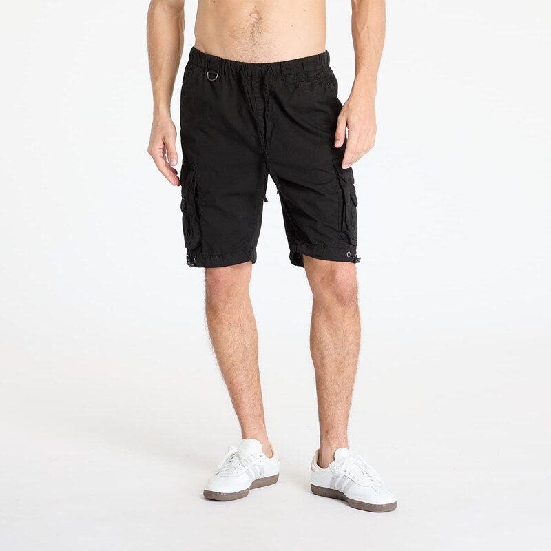 Šortky Urban Classics Double Pocket Cargo Short Black XL 55075030