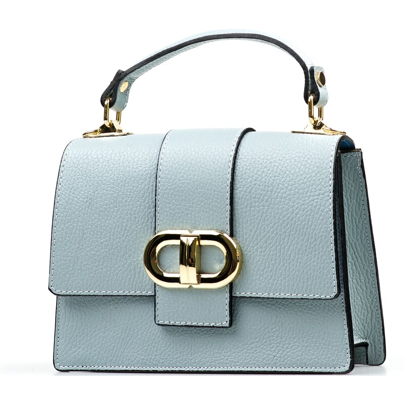 Blaire Kožená kabelka Chantal svetlo modrá 64988362