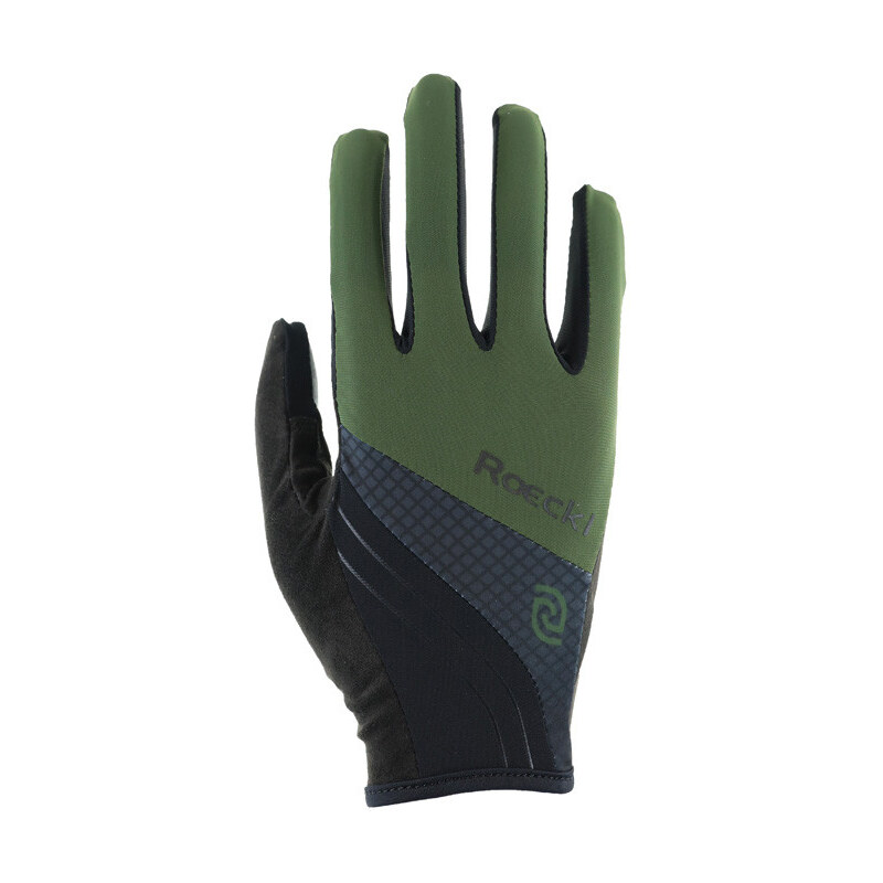 ROECKL Rockl rukavice cyklistické Moldau, unisex, tmavo zelená (chive 63210326
