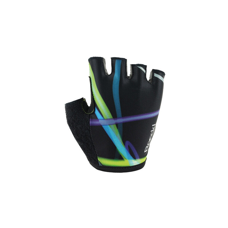 Roeckl Rukavice cyklistické juniorské Tofane, čierna (black shadow) 63210342