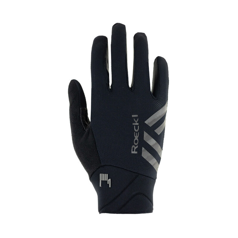 ROECKL Rukavice cyklistické s dlhým prstom Morgex 2, čierna (black) 63210345