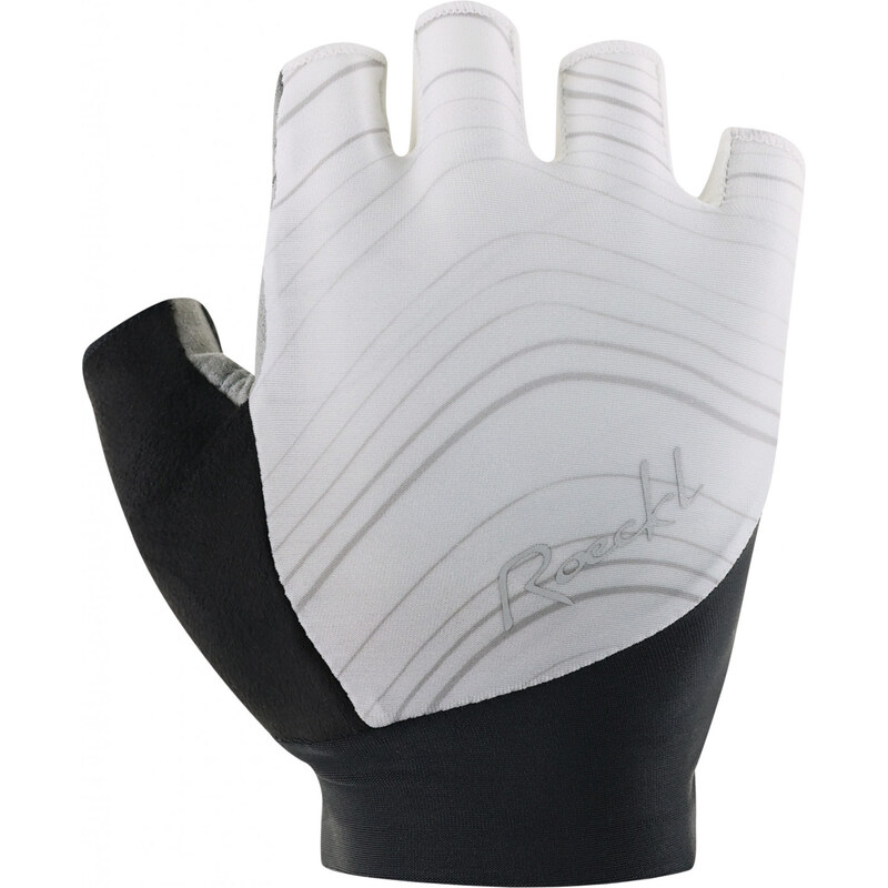 Roeckl cyklistické rukavice Danis 2, čierno-biele (misty wave) 63210334