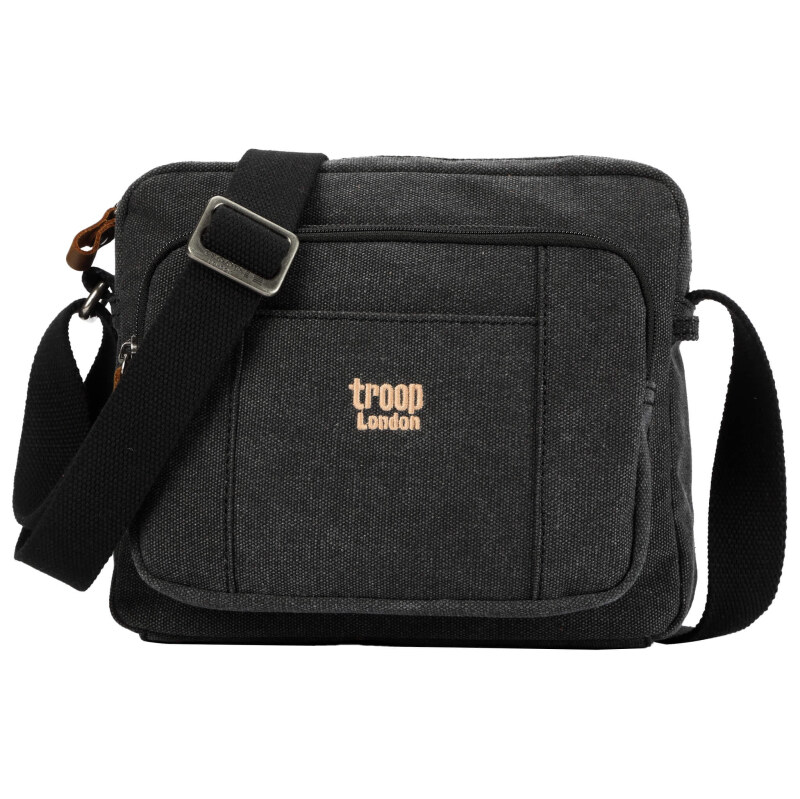 Troop London Značková taška cez rameno čierna (GT539) 63210548