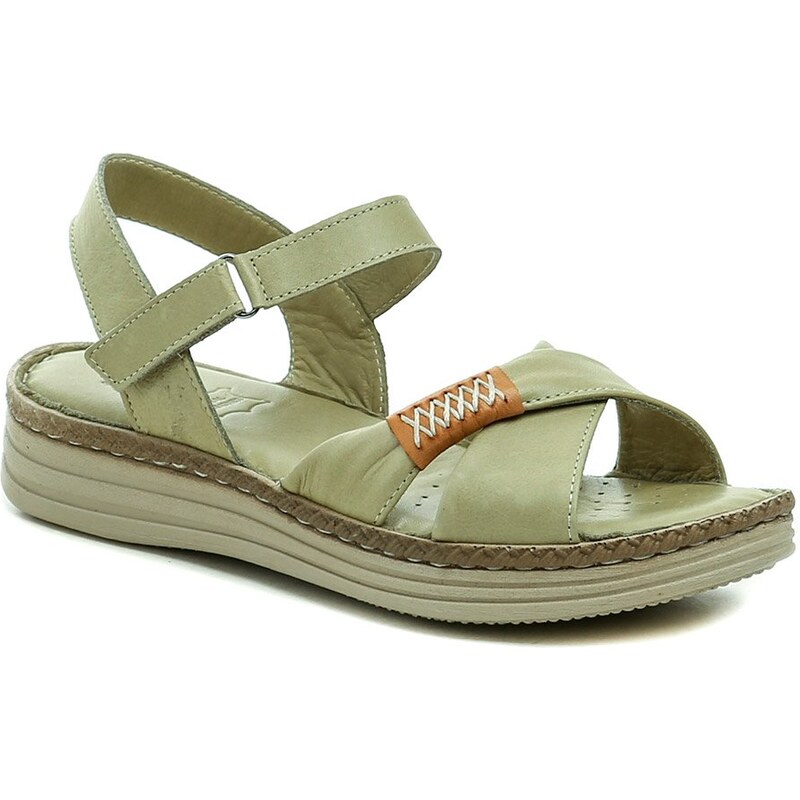 Wild 016-8645-A1 svetlo zelené dámske sandále 63213616
