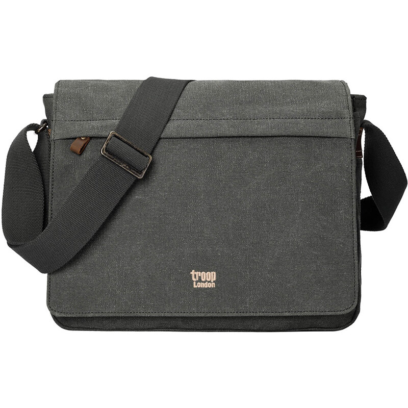 Troop London Veľká značková taška cez rameno tmavozelená (GT537) 63210550
