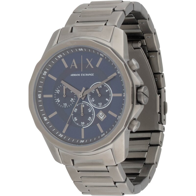 ARMANI EXCHANGE Analógové hodinky modrá / antracitová / biela 63218923