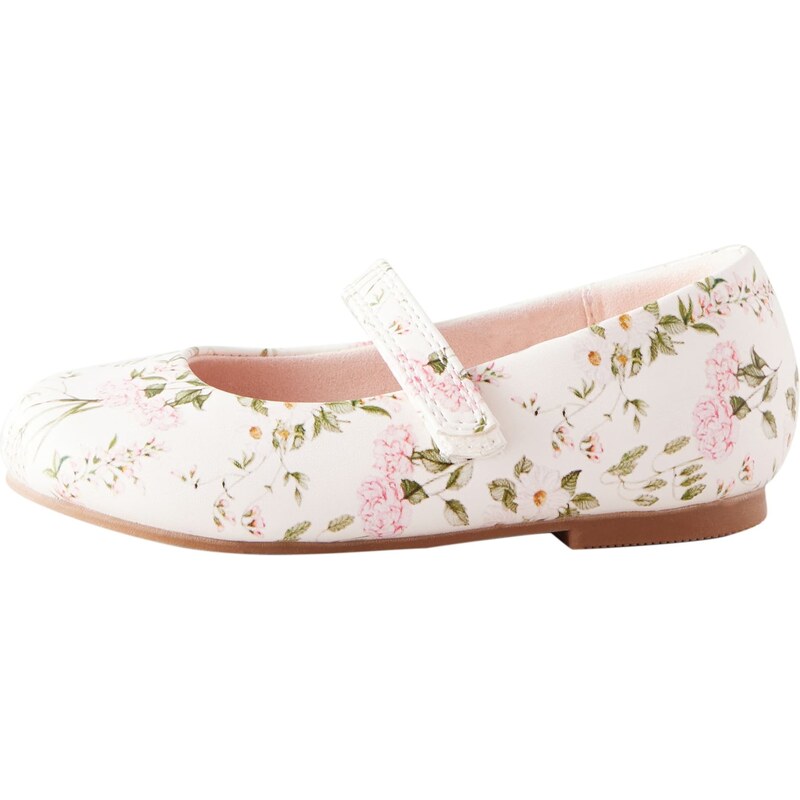 Next Baleríny olivová / ružová / biela 63219705