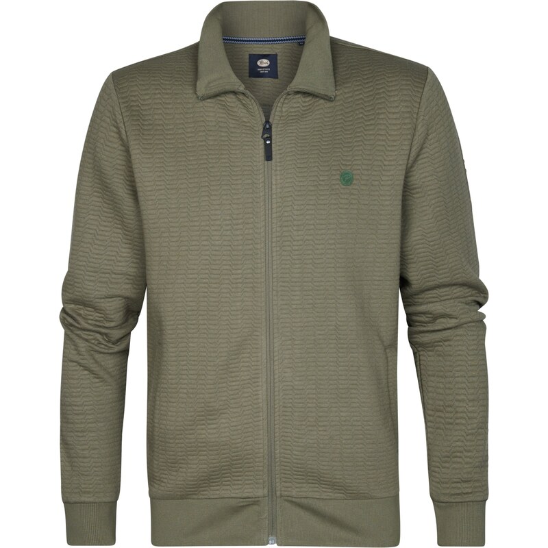 Petrol Industries Tepláková bunda Starboard kaki 63219620