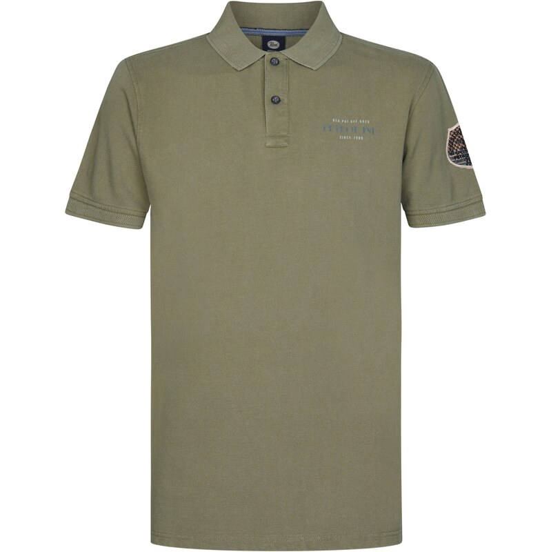 Petrol Industries Tričko kaki 63219634